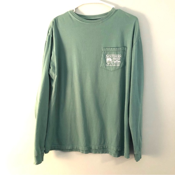 Southern Fried Cotton long sleeve tee. Size medium. - Picture 1 of 7